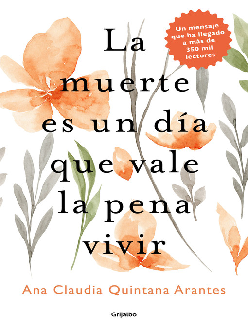 Cover image for La muerte es un día que vale la pena vivir